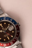 1957 Rolex 6542 Tropical Service Gilt Chapter-Ring GMT