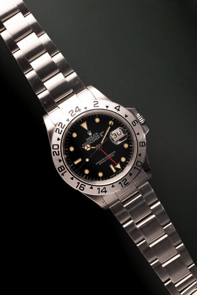 1987 Rolex 16550 Black Dial Explorer