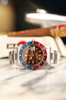 1957 Rolex 6542 Tropical Service Gilt Chapter-Ring GMT