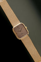 1980 Rolex 4349 Yellow Gold Houndstooth Cellini