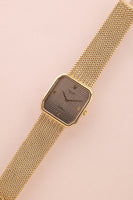 1980 Rolex 4349 Yellow Gold Houndstooth Cellini