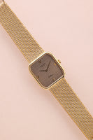 1980 Rolex 4349 Yellow Gold Houndstooth Cellini