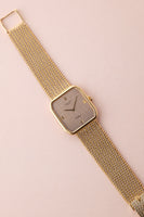 1980 Rolex 4349 Yellow Gold Houndstooth Cellini