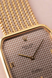 1980 Rolex 4349 Yellow Gold Houndstooth Cellini