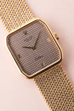 1980 Rolex 4349 Yellow Gold Houndstooth Cellini