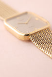 1980 Rolex 4349 Yellow Gold Houndstooth Cellini