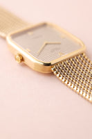 1980 Rolex 4349 Yellow Gold Houndstooth Cellini