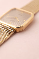 1980 Rolex 4349 Yellow Gold Houndstooth Cellini