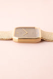 1980 Rolex 4349 Yellow Gold Houndstooth Cellini
