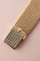 1980 Rolex 4349 Yellow Gold Houndstooth Cellini