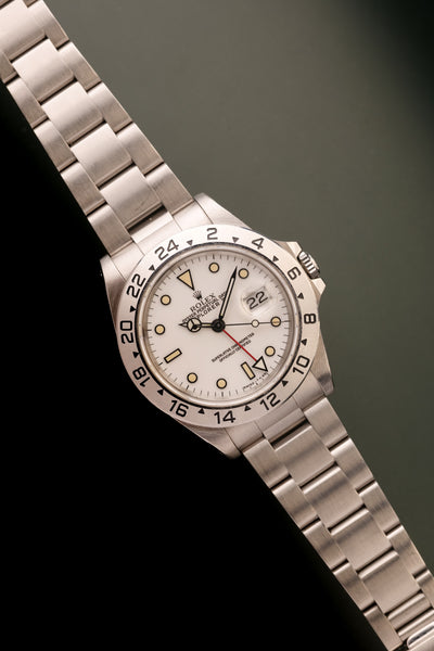 1990 Rolex 16570 Chi-Chi Polar Explorer II With Papers