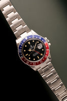 1986 Rolex 16750 Gloss Dial Pepsi GMT - Unpolished