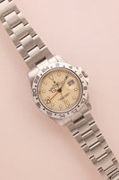 1986 Rolex 16550 Cream Panna Explorer II With Box
