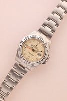 1986 Rolex 16550 Cream Panna Explorer II With Box