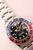 1986 Rolex 16750 Gloss Dial Pepsi GMT - Unpolished