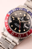 1986 Rolex 16750 Gloss Dial Pepsi GMT - Unpolished