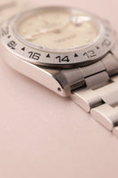 1986 Rolex 16550 Cream Panna Explorer II With Box
