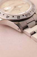 1986 Rolex 16550 Cream Panna Explorer II With Box