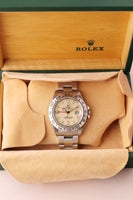 1986 Rolex 16550 Cream Panna Explorer II With Box