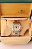 1986 Rolex 16550 Cream Panna Explorer II With Box