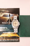 1986 Rolex 16550 Cream Panna Explorer II With Box