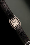 1990s Cartier Santos Dumont 1575 Platinum
