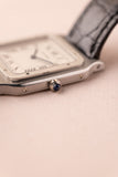 1990s Cartier Santos Dumont 1575 Platinum