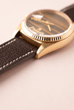 1978 Rolex 18038 Yellow Gold Tiger Eye Stone Dial Day-Date Unpolished