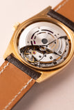 1978 Rolex 18038 Yellow Gold Tiger Eye Stone Dial Day-Date Unpolished