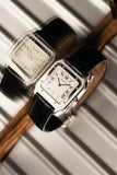 1990s Cartier Santos Dumont 1575 Platinum