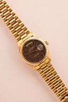 1971 Rolex 1803 Oxblood Yellow Gold Day-Date