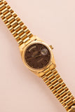 1971 Rolex 1803 Oxblood Yellow Gold Day-Date