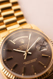 1971 Rolex 1803 Oxblood Yellow Gold Day-Date