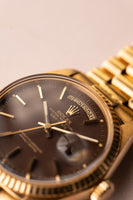 1971 Rolex 1803 Oxblood Yellow Gold Day-Date