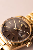 1971 Rolex 1803 Oxblood Yellow Gold Day-Date