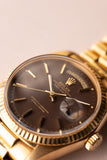 1971 Rolex 1803 Oxblood Yellow Gold Day-Date