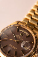 1971 Rolex 1803 Oxblood Yellow Gold Day-Date