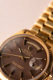 1971 Rolex 1803 Oxblood Yellow Gold Day-Date
