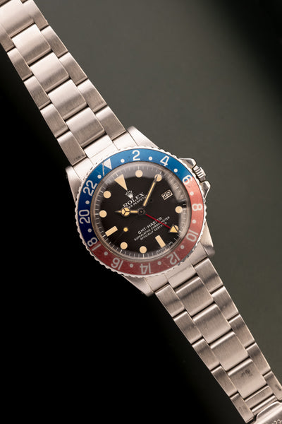 1977 Rolex 1675 MK4 Matte Dial Faded Pepsi GMT