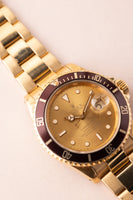 1989 Rolex 16610 Yellow Gold Submariner