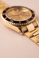 1989 Rolex 16610 Yellow Gold Submariner