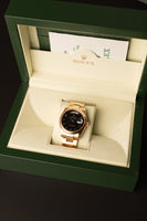 2000 Rolex 118205 Rose Gold Day-Date on Oyster - Full Set