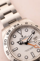 2017 Rolex 216570 White Dial Explorer II Scrambled Serial - Full Set