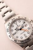 2017 Rolex 216570 White Dial Explorer II Scrambled Serial - Full Set