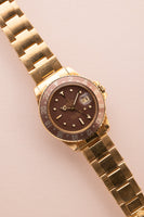 1970 Rolex 1675 Yellow Gold Nipple Dial GMT