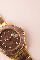 1970 Rolex 1675 Yellow Gold Nipple Dial GMT