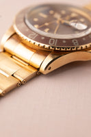 1970 Rolex 1675 Yellow Gold Nipple Dial GMT