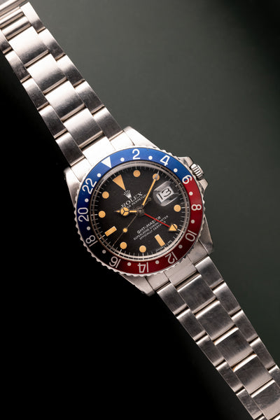 1979 Rolex 1675 MK4 Pumpkin Pepsi GMT