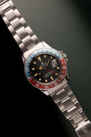 1972 Rolex 1675 GMT MKII Faded Pepsi Insert w/ punched papers