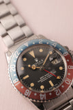 1972 Rolex 1675 GMT MKII Faded Pepsi Insert w/ punched papers